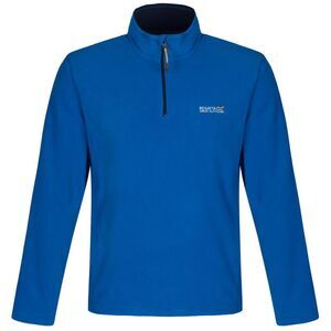Regatta Great Outdoors Mens Thompson Half Zip Fleece Top / Oxford Blue/Navy